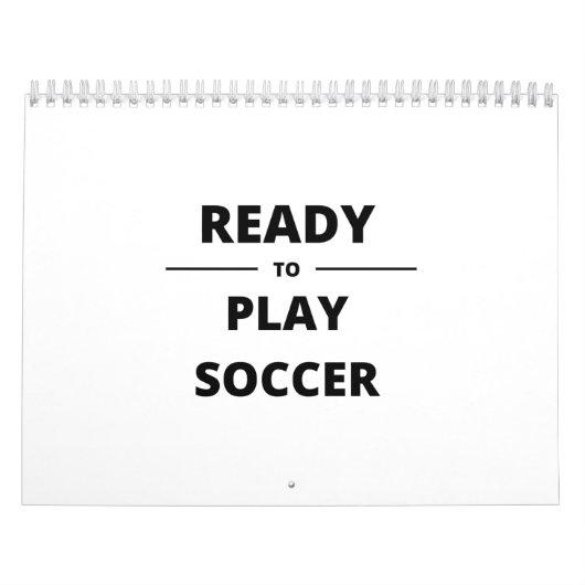 READY TO PLAY SOCCER KALENDER (Hoes)