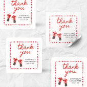 Ready to Pop Baby Shower  Vierkante Sticker