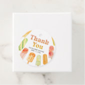 Ready to Pop Popsicle Baby Shower Bedankjes Labels (In situ)