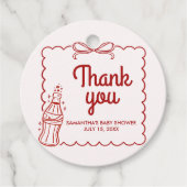 Ready to Pop Soda Baby Shower Bedankjes Labels (Voorkant)