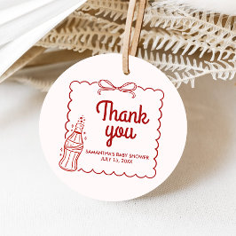 Ready to Pop Soda Baby Shower Bedankjes Labels