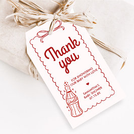 Ready to Pop Soda Baby Shower Favor Tags Cadeaulabel