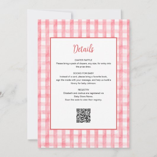 Ready To Pop Soda Bottle Baby Shower All In One Kaart (Achterkant)