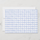 Ready To Pop Soda Bottle Blue Bow Baby Shower Kaart (Achterkant)