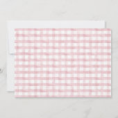 Ready To Pop Soda Bottle Pink Bow Baby Shower Kaart (Achterkant)