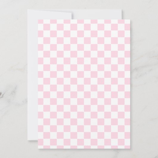 Ready to Pop Soda girl Baby shower Kaart (Achterkant)