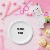 READY TO RIDE PAPIEREN BORDJE (Feest)