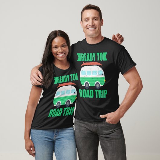 Ready To Road Trip RV Camper Van T-shirt (Unisex)
