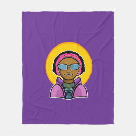 Ready to ski fleece deken