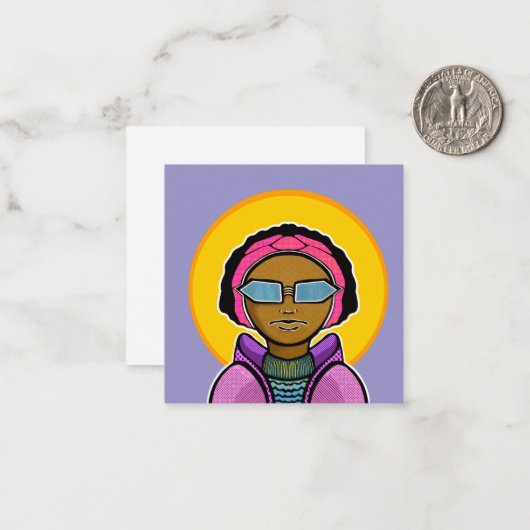 Ready to ski notitiekaartje (Voorkant / Achterkant in situ)