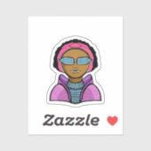 Ready to ski sticker (Vel)