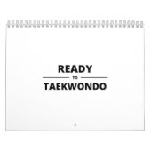 READY TO TAEKWONDO KALENDER (Hoes)