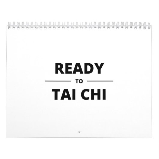 READY TO TAI CHI KALENDER (Hoes)