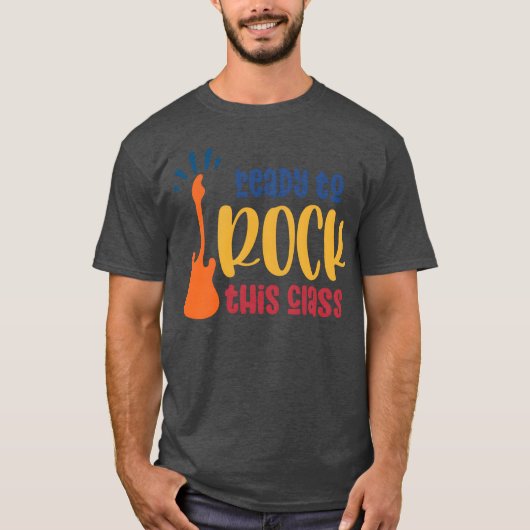 Readyo Rockhis Class retro T-shirt (Voorkant)