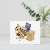 ReadyToWork112409 Briefkaart (Staand voorkant)