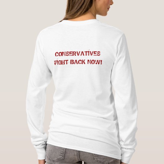REAGAN, CONSERVATIEVEN UNITE T-SHIRT (Achterkant)