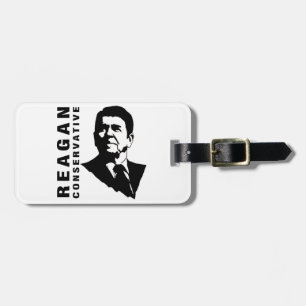 Reagan Conservative Bagagelabel