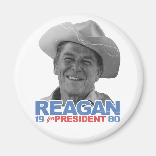 Reagan Cowboy 1980 Magneet (Voorkant)