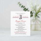 Reagan Dinner Political Fundraiser Invitation (Staand voorkant)