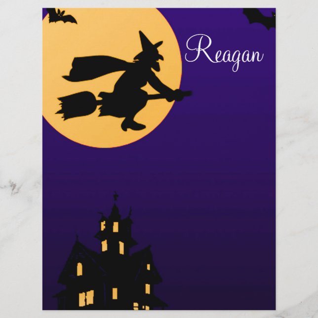 Reagan Halloween Letterhead (Voorkant)
