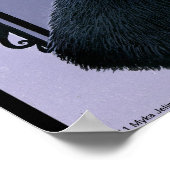 "Reagan" Paarse Cyber Gothic Fairy Poster (Hoek)