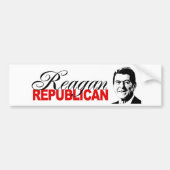 REAGAN REPUBLICAN BUMPERSTICKER (Voorkant)
