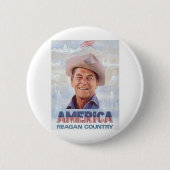 Reagan Ronde Button 5,7 Cm (Voorkant)