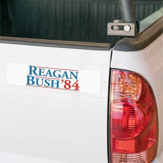 Reagan Struik '84 Bumpersticker (Op Truck)