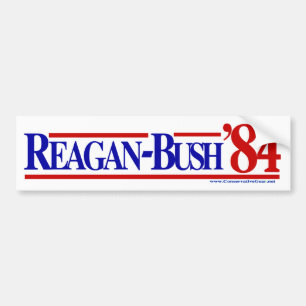 Reagan Struik 84 Bumpersticker