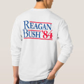 Reagan Struik '84 Fratty Front Pocket Republican T-shirt (Achterkant)