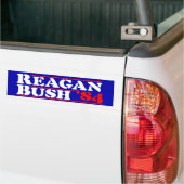 Reagan Struik '84 Stencil Bumpersticker (Op Truck)