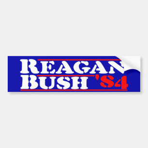 Reagan Struik '84 Stencil Bumpersticker
