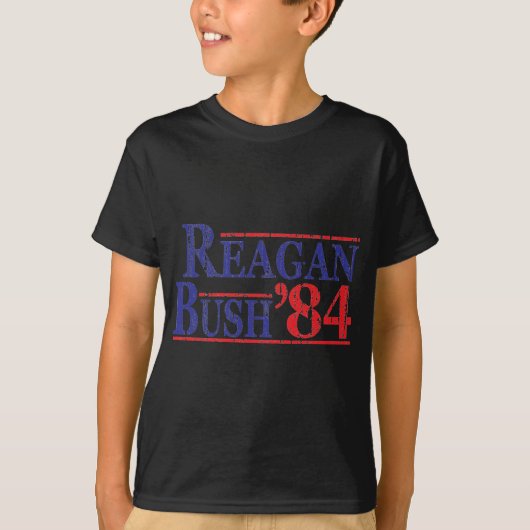 REAGAN-STRUIK-84 T-SHIRT (Voorkant)