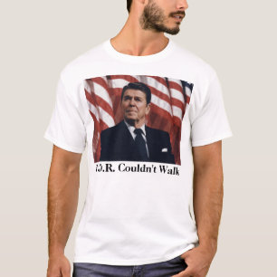 Reagan tegen FDR T-shirt