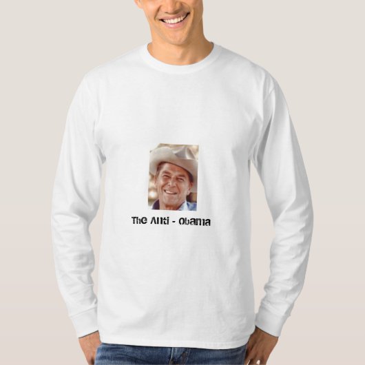 REAGAN , the anti - Obama T-shirt (Voorkant)