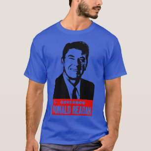 Reagan voor gouverneur t-shirt