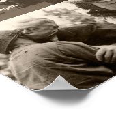 Reagan's beroemde vrijheidscitaat. Gecumuleerde Af Poster (Hoek)