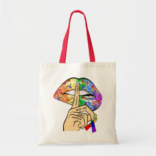 Reageer niet wat je niet begrijpt... LGBTQIA Pride Tote Bag