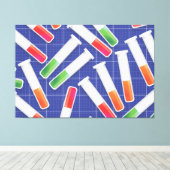 Reageerbuis Canvas Afdruk (Insitu (Houten vloer))