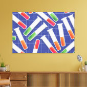 Reageerbuis Canvas Afdruk (Insitu (Woonkamer))