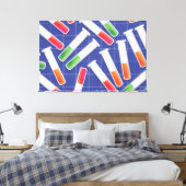 Reageerbuis Canvas Afdruk (Insitu (Slaapkamer))