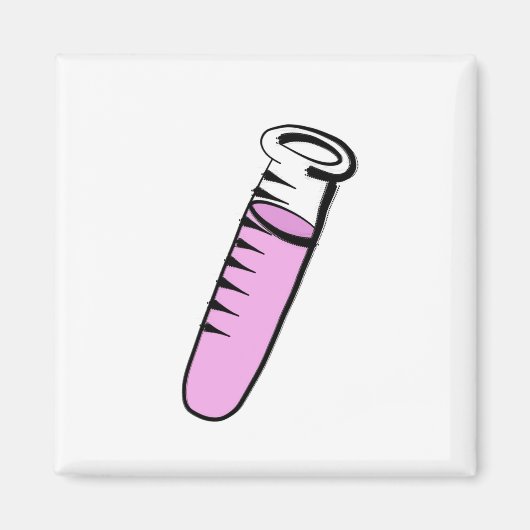 Reageerbuis Magneet (Voorkant)