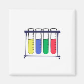 Reageerbuisrek Magneet (Voorkant)