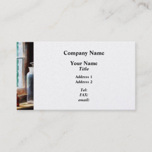 Reagensfles en kleine bruine fles - platina visitekaartje