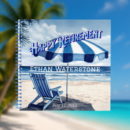 Reageren op het Beach Guest Book Notitieboek