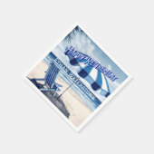 Reageren op het strand servet (Hoek)