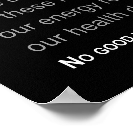 Reageren vs. reageren – Grafisch Poster in staat s (Hoek)