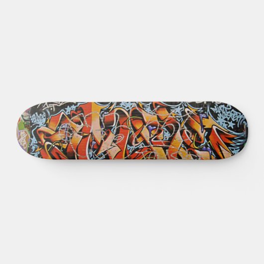 Real Abstract Graffiti Wall Schaats Board Skateboard (Horizontaal)