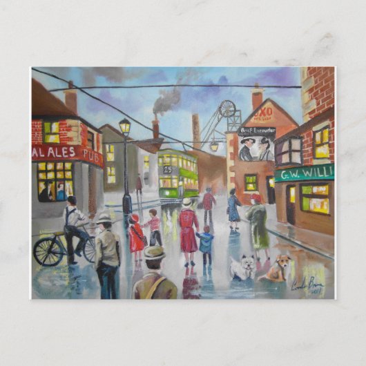 Real Ales Pub oliefilter Gordon Bruce Briefkaart (Voorkant)