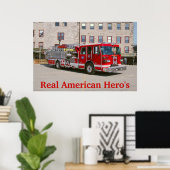 Real American Hero's Poster (Thuiskantoor)